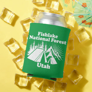 Fishlake National Forest Utah Can Cooler