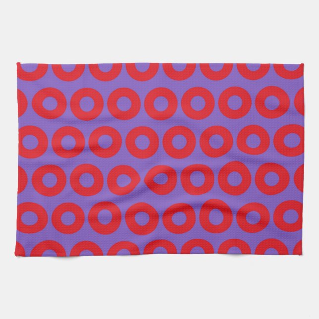 Fishman Doughnut Kitchen Towel (Horizontal)