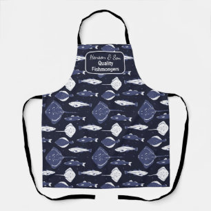 Fishmonger Seafood Fish Market Customised Apron