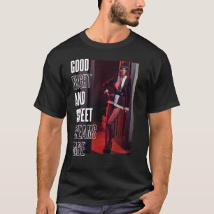 Fishnet Stockings Girl On Nightwear Mens Pyjamas T-Shirt