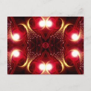 Fishtails Fractal Postcard