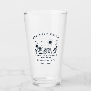 FishThemed Fishing Weekend Trip Bachelor Party Glass