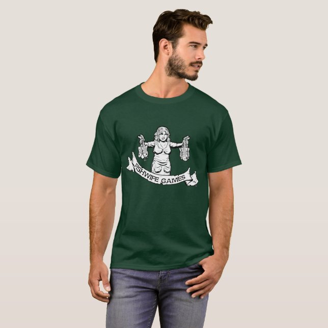 Fishwife Games Logo Tee (Front Full)
