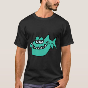 Fishy Chillin' Fish Cartoon T-Shirt