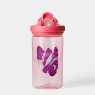 FiShY Fish Pink Water Bottle