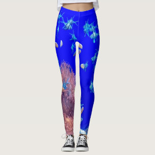 Fishy leggings for women