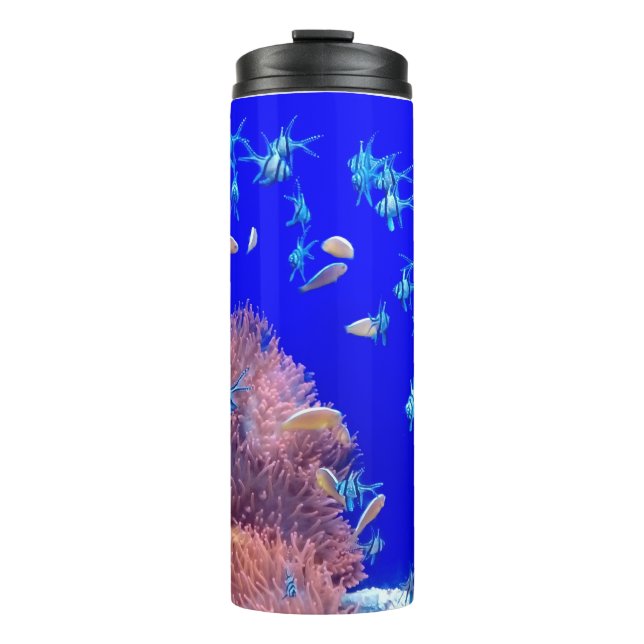 Fishy thermal tumbler to go (Front)