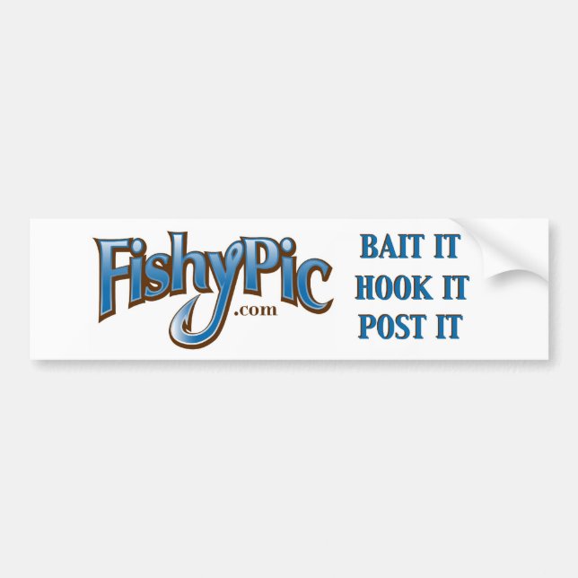 FishyPic Bumper Sticker (Front)