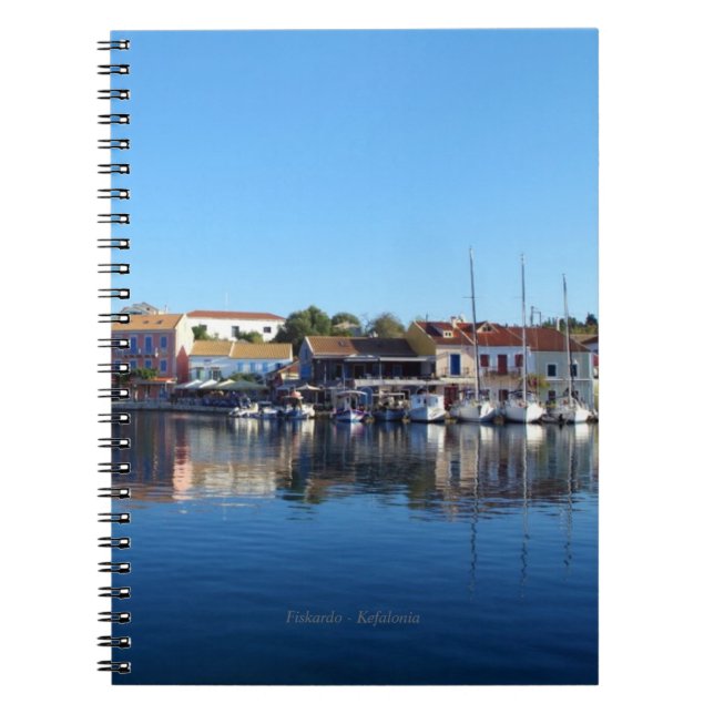 Fiskardo – Kefalonia Notebook (Front)