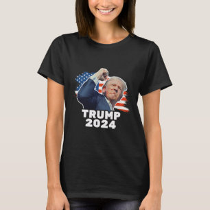 Fist Bump 2024 President Red T-Shirt