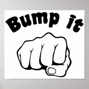 Fist Bump It Poster