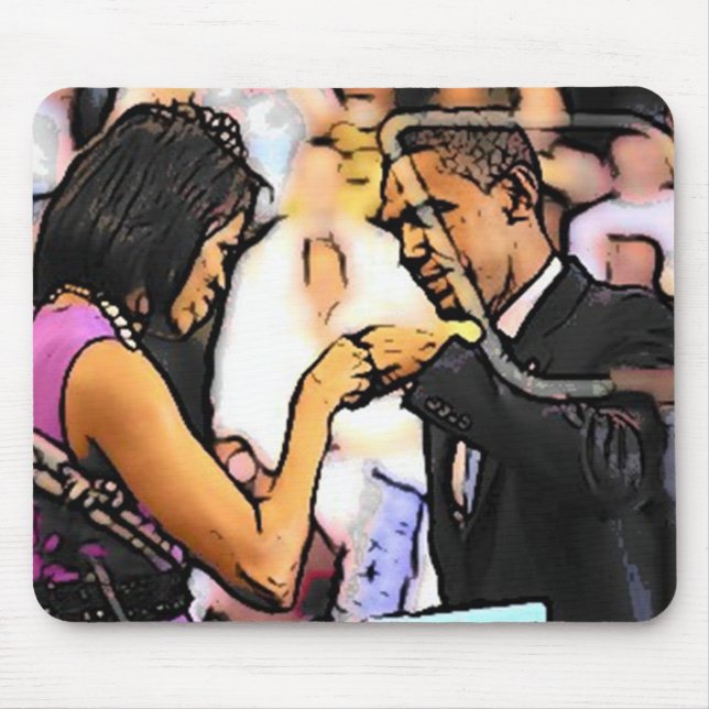 Fist Bump Mousepad (Front)