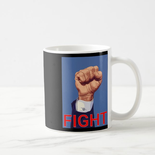 Fist. Fight Fight Fight  Coffee Mug (Right)