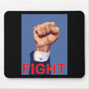 Fist. Fight Fight Fight Mouse Pad