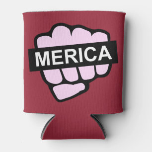 Fist Full of Merica Can Cooler