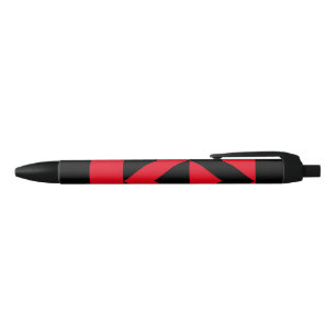 Fist Pride Flag Black Ink Pen