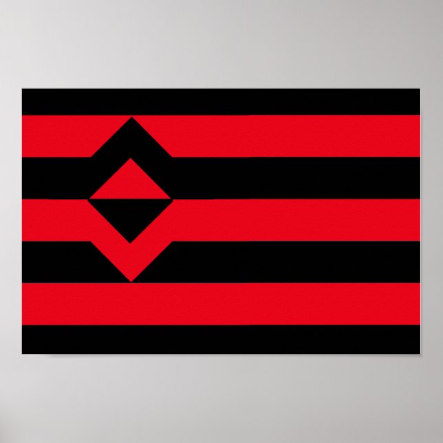 FIST PRIDE FLAG POSTER (Front)