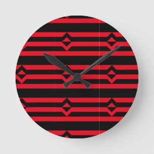FIST PRIDE FLAG ROUND CLOCK