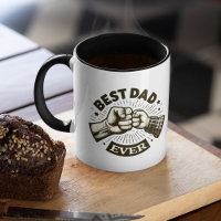 Fist Pump Best Dad Ever Personalised Photo