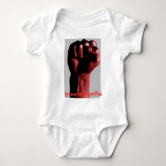 Fist, Refuse to be pacified. Baby Bodysuit