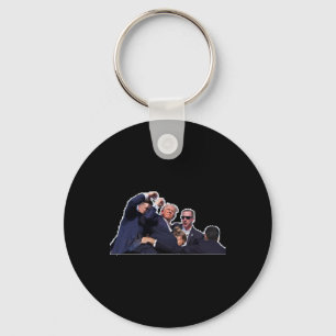 Fist Up Survival Merch Premium Scoop  Key Ring