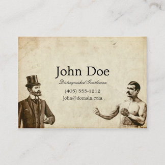 Fisticuffs Calling Card