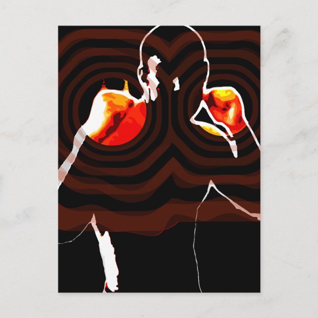 fists of fire. postcard (Front)