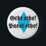 Fit already, go already 6 cm round badge<br><div class="desc">everything goes!</div>