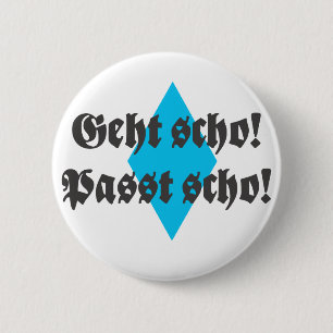 Fit already, go already 6 cm round badge