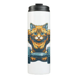 Fit and Feline Thermal Tumbler