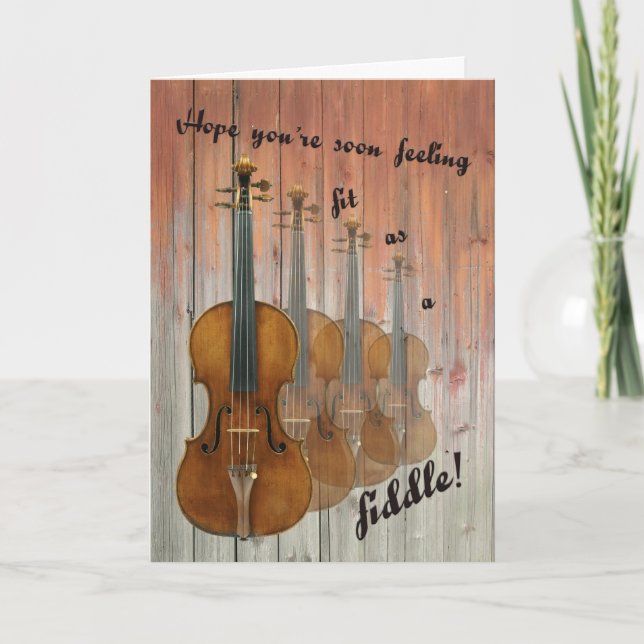 Fit as a Fiddle Card (Front)