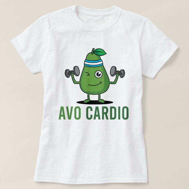 Fit Avocado T-Shirt (Design Front)