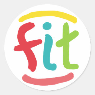 Fit Classic Round Sticker