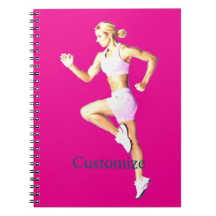Fit Female Boxer Thunder_Cove Notebook