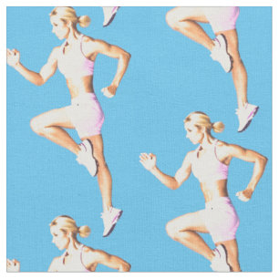 Fit Female Runner Thunder_Cove  Fabric