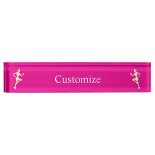 Fit Female Runner Thunder_Cove Nameplate