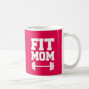 Fit Mum Funny fitness workout coffee mug