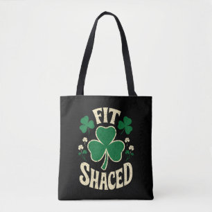 Fit Shaced Funny St Patrick's Day Irish Tote Bag