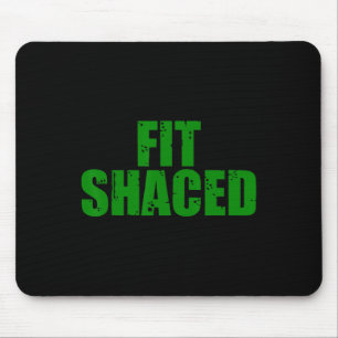 Fit Shaced Irish St Patricks Day Shamrock 2024 Mouse Pad