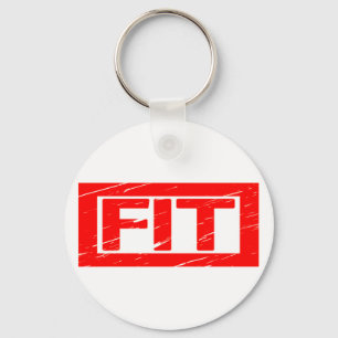 Fit Stamp Key Ring