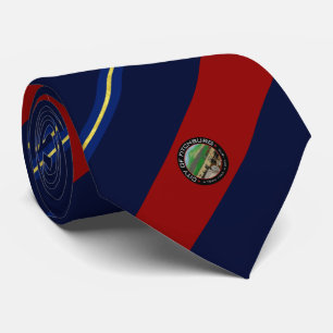 Fitchburg (Massachusetts) city flag Neck Tie