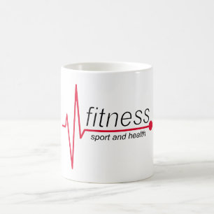 Fitness and sport coffee mug