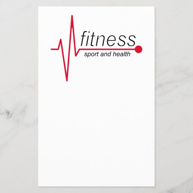Fitness and sport flyer (Front)