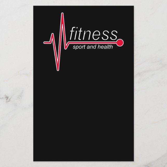 Fitness and sport flyer (Front)
