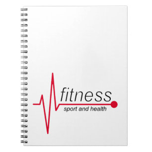 Fitness and sport notebook
