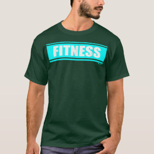 Fitness Blue Gym Fitness Workout Gym Saying Motiva T-Shirt