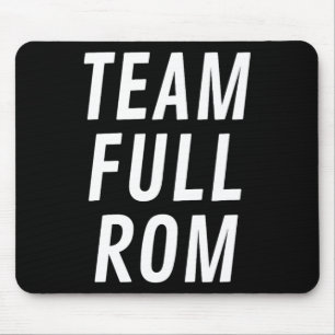 Fitness Bodybuilding Gym Team Full Rom  Mouse Pad