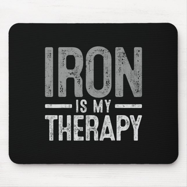 Fitness Bodybuilding Powerlifting Weightlifting Wo Mouse Pad (Front)