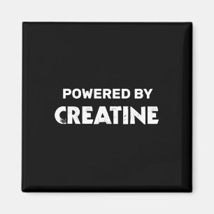 Fitness Bodybuilding Quotes Powered By Creatine Magnet