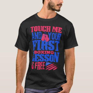 Fitness Boxing Ring First free lesson I Love Kic T-Shirt